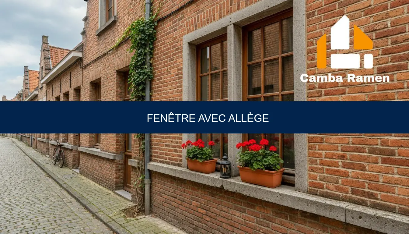 Fenêtre avec allège