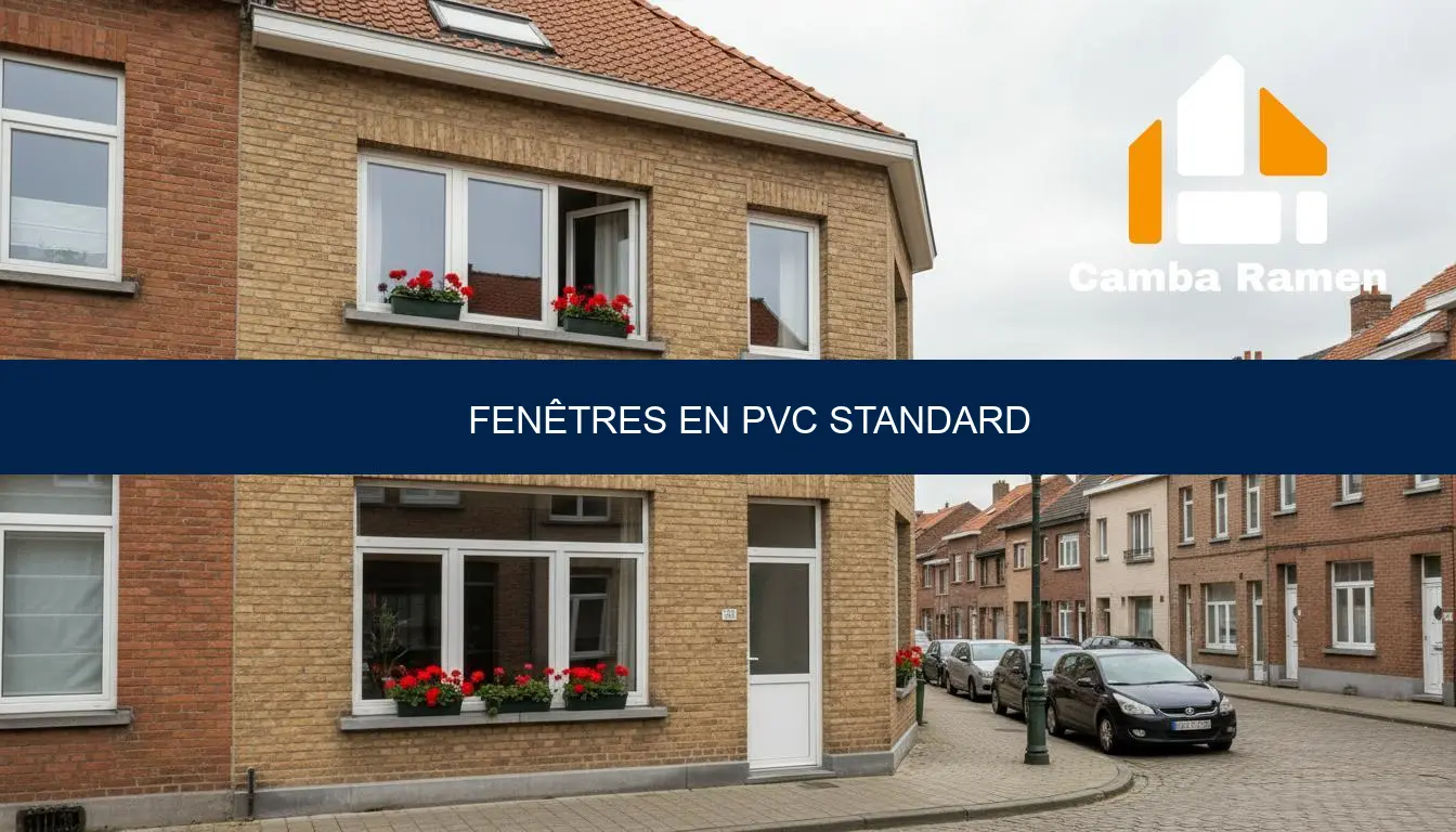 Fenêtres en PVC standard