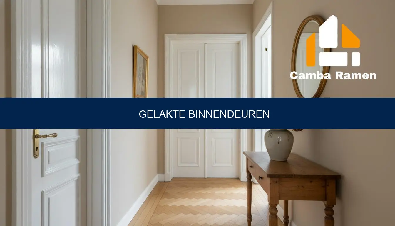 Gelakte binnendeuren