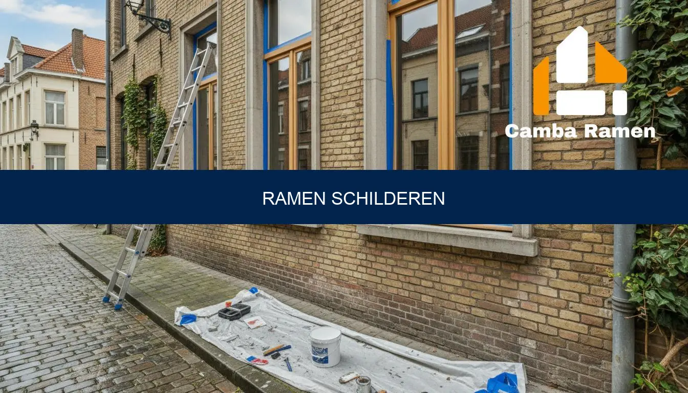 Ramen schilderen: stappen, verfkeuze en prijs