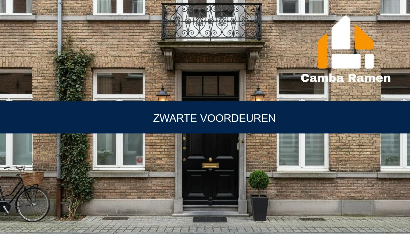 Zwarte voordeuren: prijzen, materialen en advies